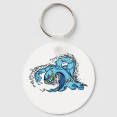 Schwimmwelle Schlüsselanhänger (Vorderseite)