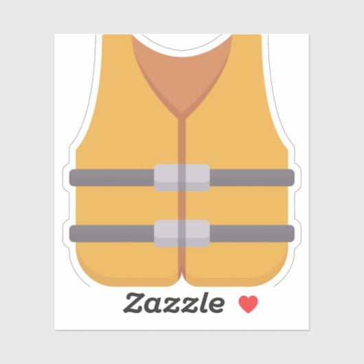 Schwimmweste Aufkleber (Blatt)