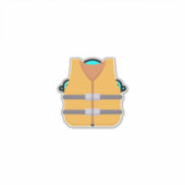 Schwimmweste Aufkleber (Vorderseite)