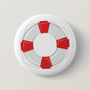 Schwimmweste Button
