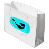 Schwimmweste Große Geschenktüte (Rückseite Schrägansicht)