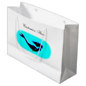 Schwimmweste Große Geschenktüte (Vorderseite Schrägansicht)