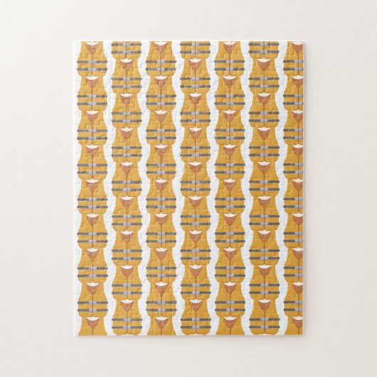 Schwimmweste Puzzle (Vertikal)