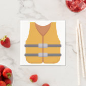 Schwimmweste Serviette (Beispiel)