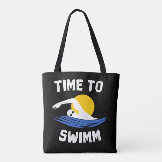 Schwimmzeit Tasche (Rückseite)