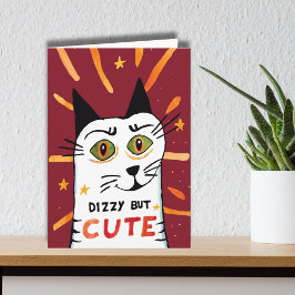 Schwindel, aber niedlicher Schwindel Schwindel Men Feiertagskarte