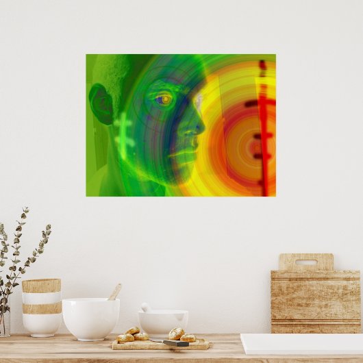 Schwindel Poster (Küche)