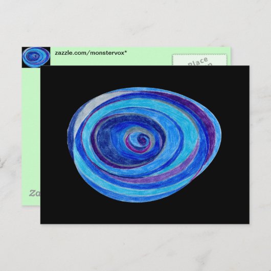 Schwindel Postkarte (Vorne/Hinten)