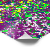 Schwindel-Spritzer Poster (Ecke)