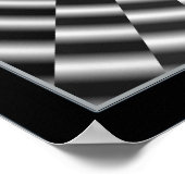 Schwindelender Endtunnel Poster (Ecke)