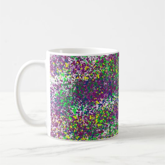 Schwindelerregender Spritzer Kaffeetasse (Links)