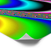 Schwindelgefühl Poster (Ecke)