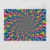 Schwindelgefühl Postkarte (Vorderseite)