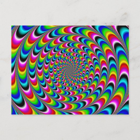 Schwindelgefühl Postkarte (Vorderseite)