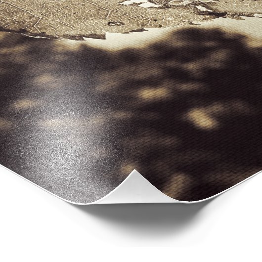 Schwindelleaf Fotodruck (Ecke)