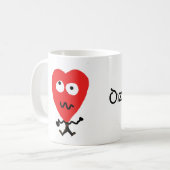 schwindelnde Liebe Tasse (Vorderseite Links)