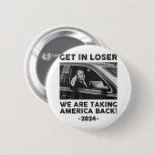 Schwinden wir in den Loser, und wir sprechen Ameri Button (Vorne & Hinten)