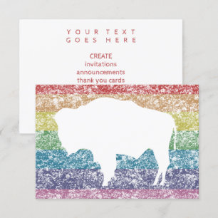 schwindender Regenbogen Einladung