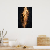 Schwindendes Licht Poster (Küche)