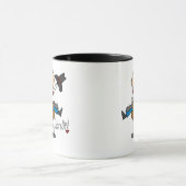 Schwindlige hohe Cowboyt-shirts und -geschenke Tasse (Zentrum)