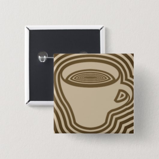 schwindliger Kaffee Button (Vorne & Hinten)