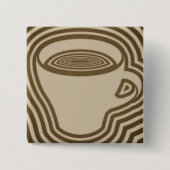 schwindliger Kaffee Button (Vorderseite)