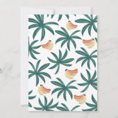 Schwingen am Geburtstag Einladung (Rückseite)