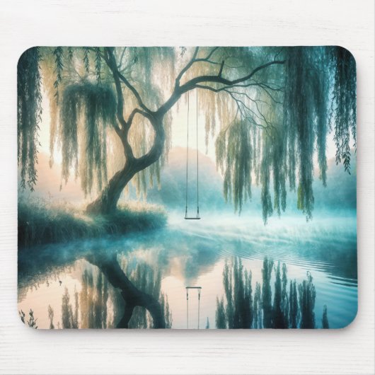 Schwingen aus einem wilden Baum Mousepad (Vorne)