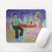 Schwingen, das am Samstag Abend tanzt Mousepad (Mit Mouse)