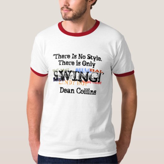 Schwingen-Shirt. ALLES IST SCHWINGEN T-Shirt (Vorderseite)