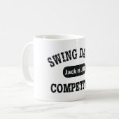 Schwingen-Tanz-Jack und Jill-Konkurrent Kaffeetasse (Vorderseite Links)