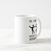 Schwingen-Tänzer-Supermacht-Tasse Kaffeetasse (VorderseiteRechts)