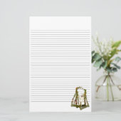 Schwingen von Fairy Lined Stationery Briefpapier (Stehend Vorderseite)