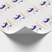 Schwingen von Golfer Thunder_Thunder_Cove Geschenkpapier (Ecke)