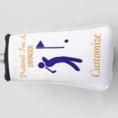 Schwingen von Golfer Thunder_Thunder_Cove Golf Headcover (Vorderseite)