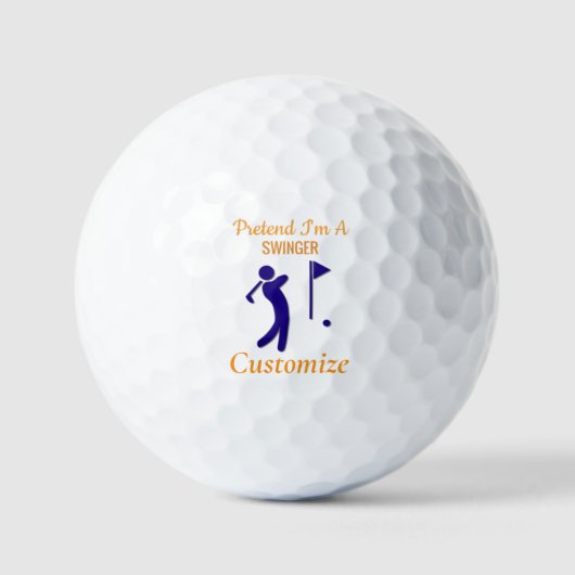Schwingen von Golfer Thunder_Thunder_Cove Golfball (Vorderseite)