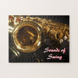 Schwingen von Saxophon Puzzle