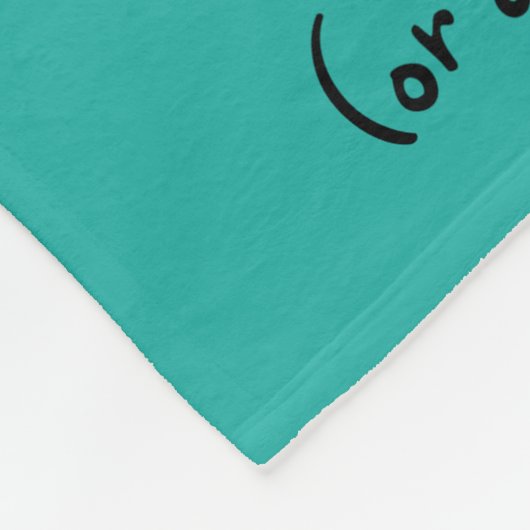 Schwingen zu den Wolken (M) Fleecedecke (Ecke)