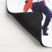 Schwingentänzer mit Pudelrock- und -sattelschuhen Mousepad (Ecke)