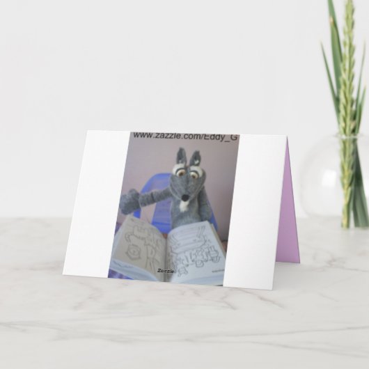 schwingfrosch, der Tag der Mutter Karte (Rückseite)