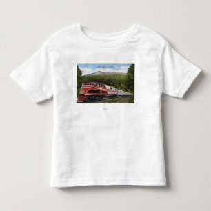 Schwinggebirgsrocket-Zug Kleinkind T-shirt