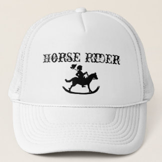 Schwinghorse.jpg, Pferdereiter Truckerkappe
