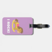 Schwingpferd, schaukele ich fantastisches, für gepäckanhänger (Rückseite horizontal)