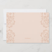 Schwingstuhl-Foto-Einladung Einladung (Rückseite)