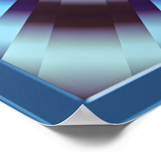 SchwingungsIllusion Poster (Ecke)