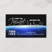 Schwingungsskala Empower Cards Visitenkarte (Rückseite)