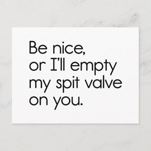 Schwingventil Postkarte (Vorderseite)