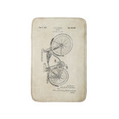 Schwinn Fahrrad-Patent-Druck-Bad-Matte Badematte (Vorderseite Vertikal)