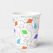 Schwirbelkite Papiertasse Pappbecher (Vorderseite)