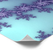 Schwirbeln des Auges - Fraktal Poster (Ecke)